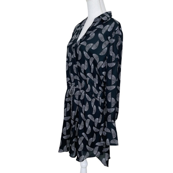 A.L.C. NEW Isobel Dress Size 10 Black, White - Picture 9 of 14